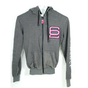 Six Deuce Womens Fitness Embroidered Hoodie Size S